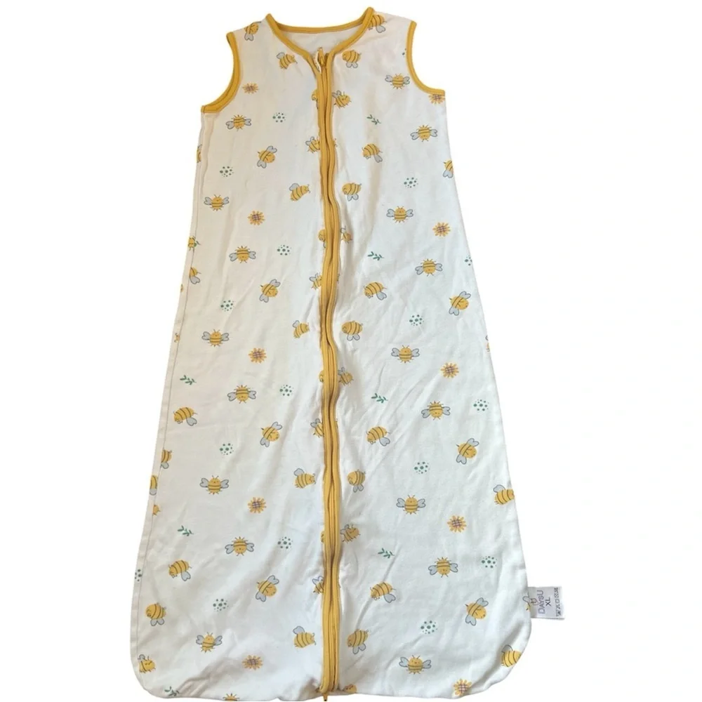 DaysU Baby Bumble Bee Sleepsack Yellow White Cotton XL (18-24 Months) Unisex